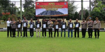 Cegah Tawuran Pelajar, 11 Warga Magelang Terima Penghargaan dari Polresta: Keberanian Warga Jadi Contoh Nasional