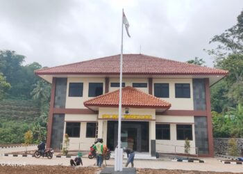 Begini Tampak Gedung Mapolsek Windusari Yang Baru, Sangat Kokoh Dan Megah