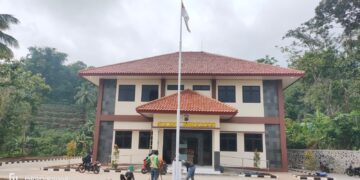 Begini Tampak Gedung Mapolsek Windusari Yang Baru, Sangat Kokoh Dan Megah