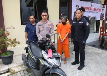 Seorang Residivis Nekat Rampas Gelang Emas Seorang Perempuan Dijalan Sepi