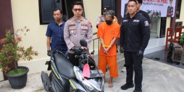 Seorang Residivis Nekat Rampas Gelang Emas Seorang Perempuan Dijalan Sepi