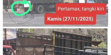 Dengan Truk Dimodifikasi 2 Tangki Dan Plat Nopol Ganda, Warga Grabag Lancarkan Jual Beli BBM Subsidi Dan Non Subsidi