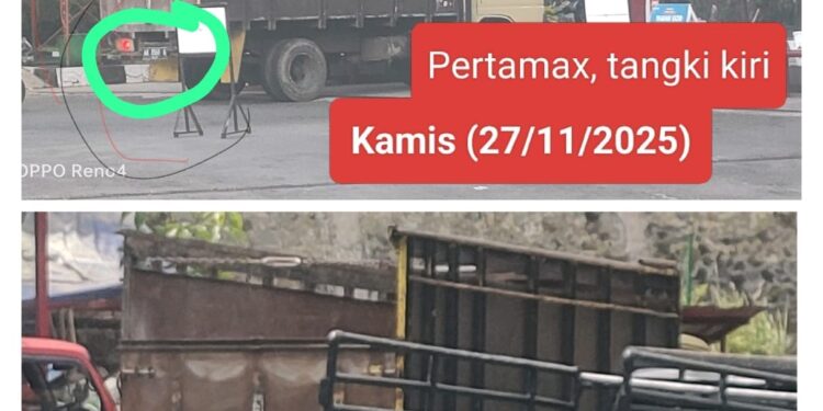 Dengan Truk Dimodifikasi 2 Tangki Dan Plat Nopol Ganda, Warga Grabag Lancarkan Jual Beli BBM Subsidi Dan Non Subsidi